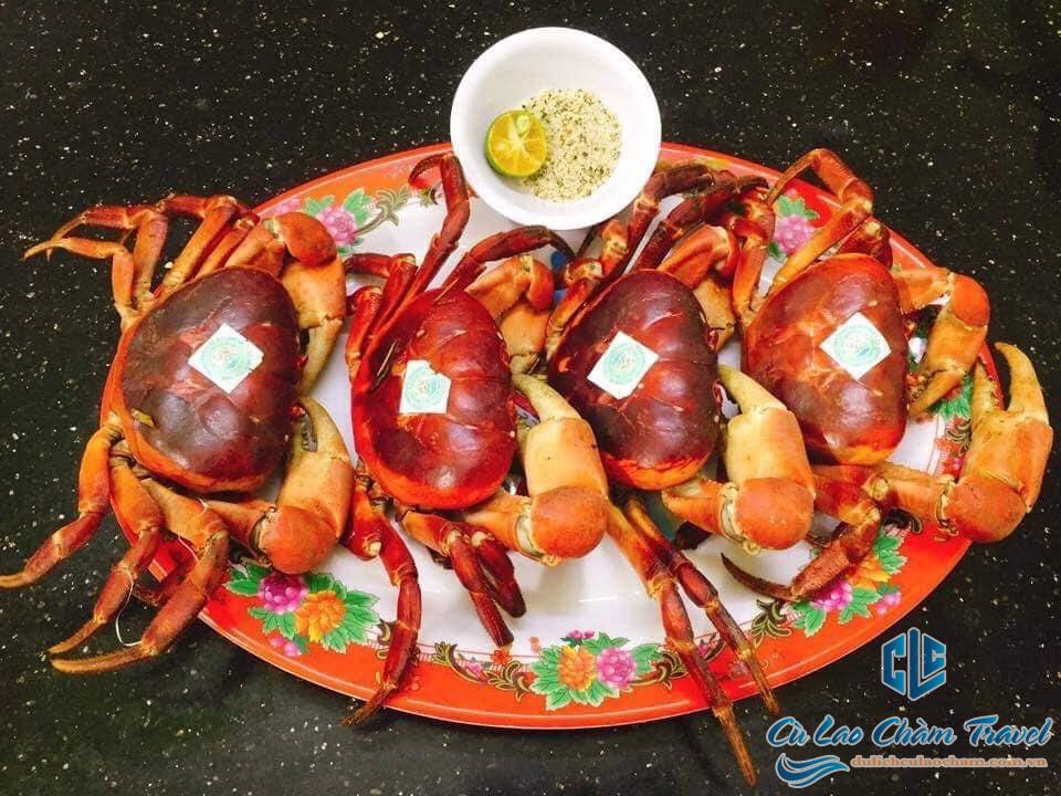 Đặc sản cua đá đảo Cù Lao Chàm